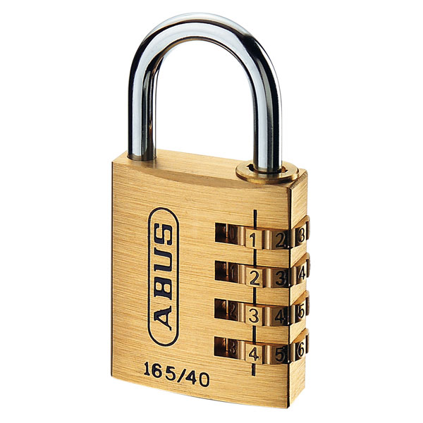 Abus Zahlenvorhangschloss 165/40 4stellig einstellbarer