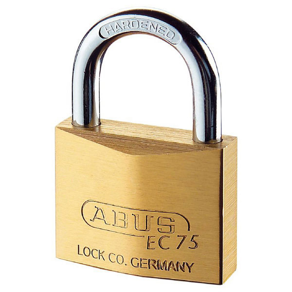 Sicherheitsschlösser ABUS Messingschloss 75 / 30, gleichschließend,