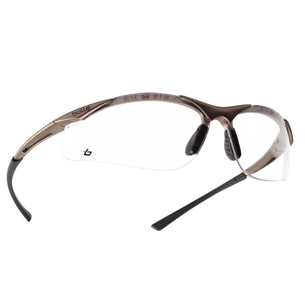 Schutzbrille Augenschutz sehr leicht getönt 