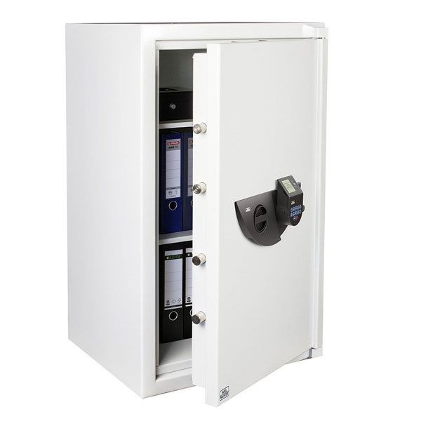 Burg Wächter Office 124 E Tresor mit Elektronikschloss und Fingerscan mit Widerstandsgrad II