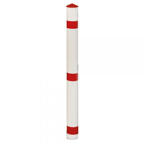 Absperrpfosten Funktionssperrpfosten Befestigung: Pfosten mit Bodenhalterung, Dreikantschloss,