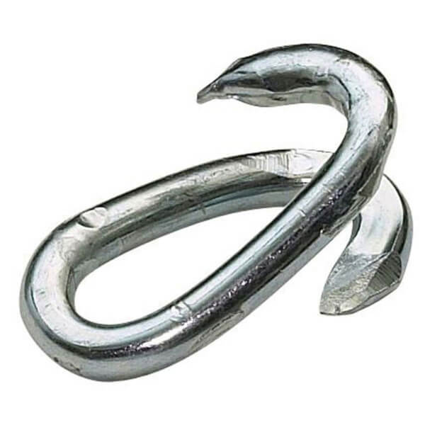 Verbindungsglied Stahl mit Klemmverschluss Farbe: Metall