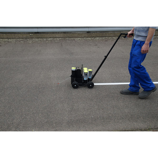 COLORMARK 2K-Linemarker, zwei Komponenten Bodenmarkierung, Farbe und Härter,