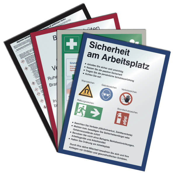 DURAFRAME MAGNETIC Magnetrahmen Papier - und Folienrahmen magnetisch haftend, verschiedene Farben,