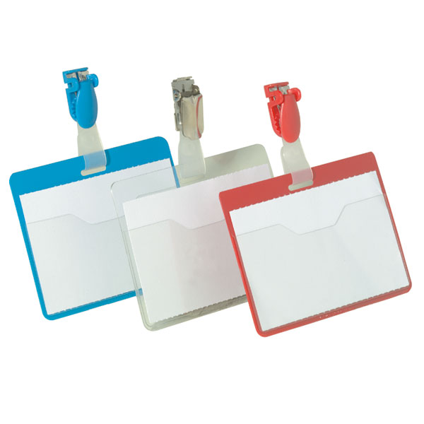 Durable Namensschild mit Clip, für einen Betriebs - / Sicherheitsausweis