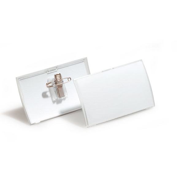 Namensschilder CLICK FOLD mit Kombiklemme