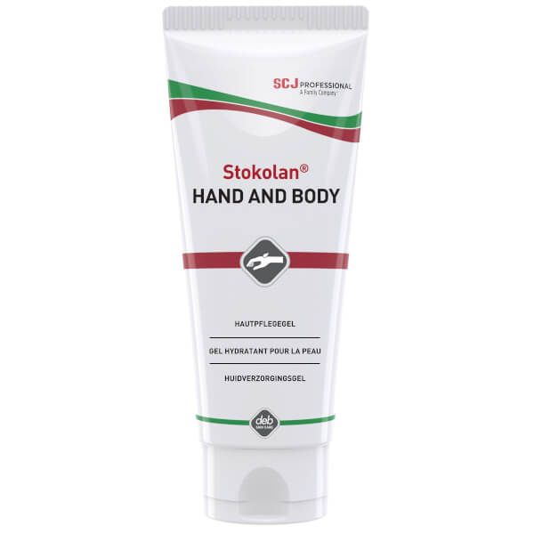 Stokolan Hand & Body Hautpflegegel Tube feuchtigkeitspendend für trockene Haut