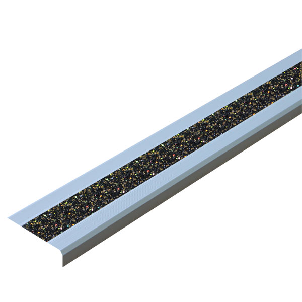 Antirutsch - Treppenkantenprofil, selbstklebend GlitterGrip, Farbe: gold