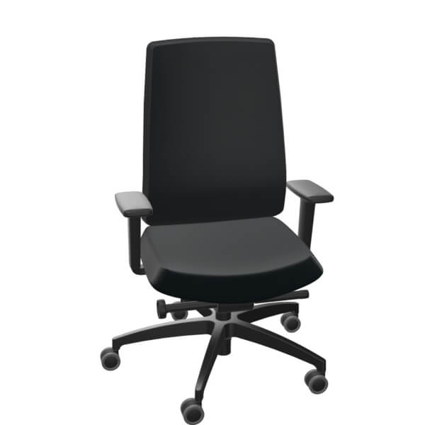 Dauphin Indeed Operator Bürostuhl 7046 SLP volleinstellbarer Drehstuhl ergonomisch mit Vollpolster - Lehne