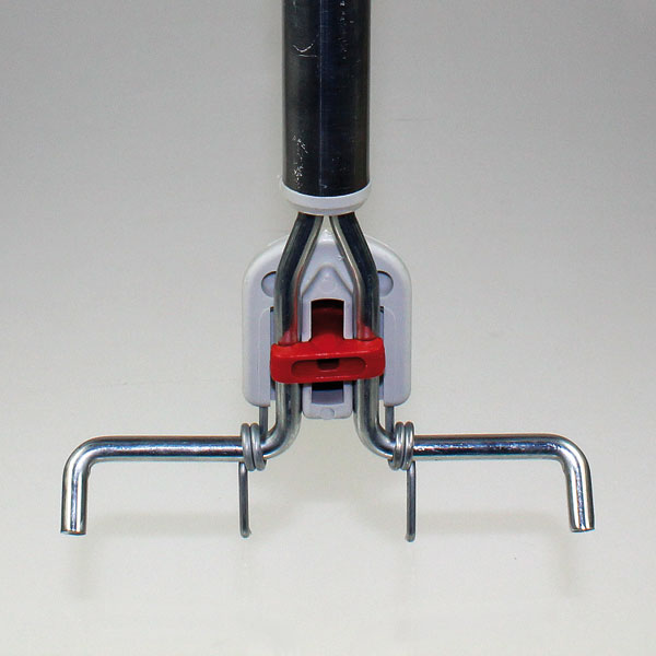 2 Stück Verlängerungsstangen Adapter Mit Gewinde - Universell Für Besen & Wischmopps