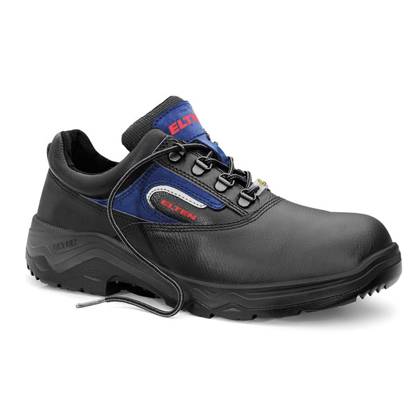 Sicherheitshalbschuh BRUNO ESD S2 Stahlkappe, atmungsaktives Textilfutter,