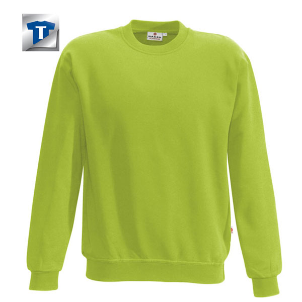 Berufsbekleidung Sweatshirt HAKRO Sweatshirt performance, hellgrün,