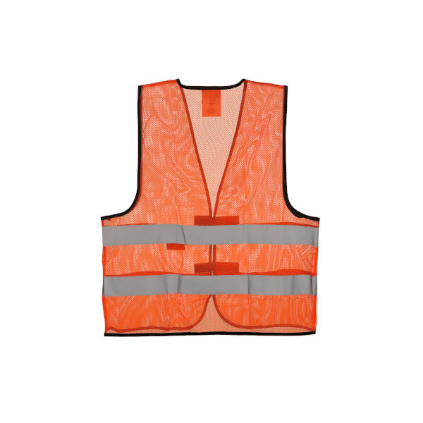 Korntex Mesh-Warnweste Thessaloniki orange mit zwei Reflexstreifen und  Klettverschluss kaufen