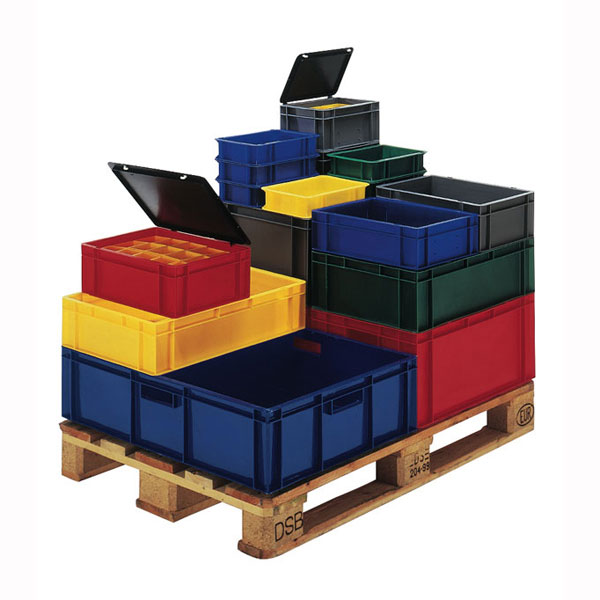 Eurobehälter Transport - Stapelkästen PP Wände und Boden geschlossen