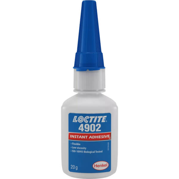 Loctite 4902 Cyanacrylat Sekundenkleber, 1K für Medizintechnik
