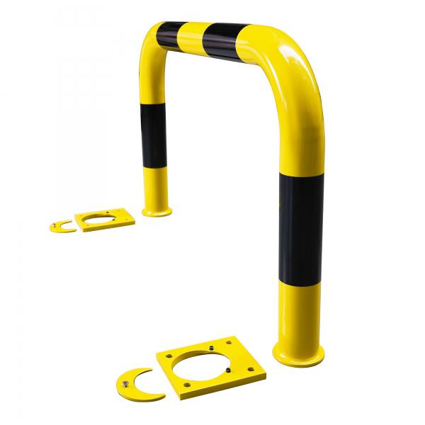 ROBUSTO Rammschutzbügel 100cm - Gelb/Schwarz Für Innen & Außen
