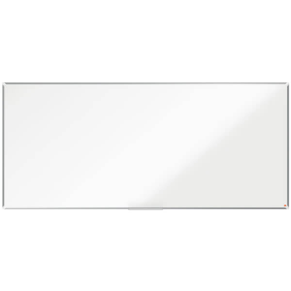 Nobo Whiteboard Stahl Premium Plus 270 x 120 cm magnetisch mit Alurahmen, inkl. Montagematerial und Stiftablage