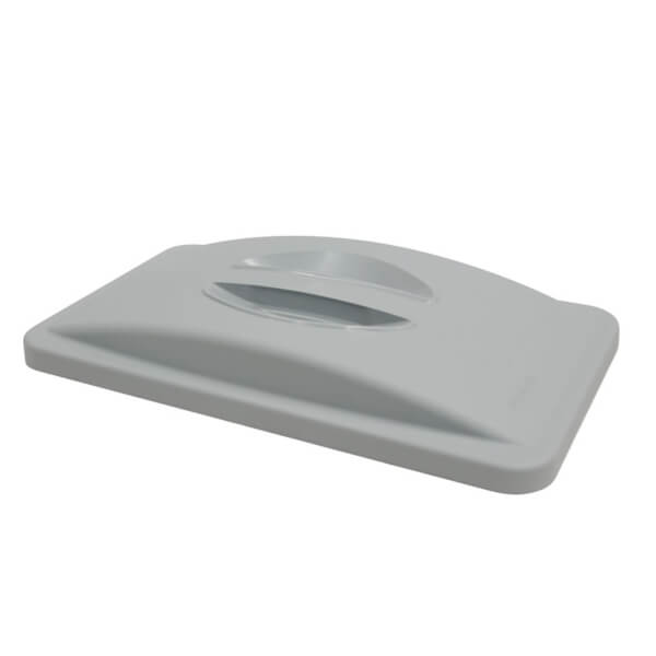 Rubbermaid Slim Jim Deckel - Aufsatz geschlossen mit Griff