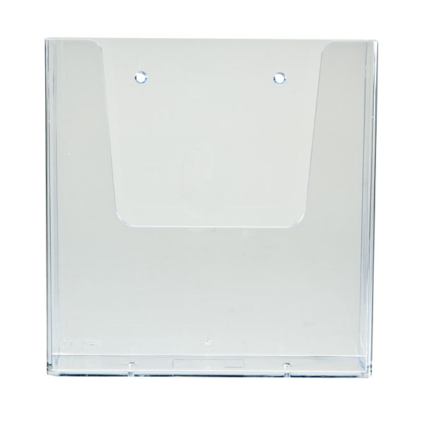 Prospektkorb Wand DIN lang hoch Prospektständer zur Wandmontage, für DIN lang hoch