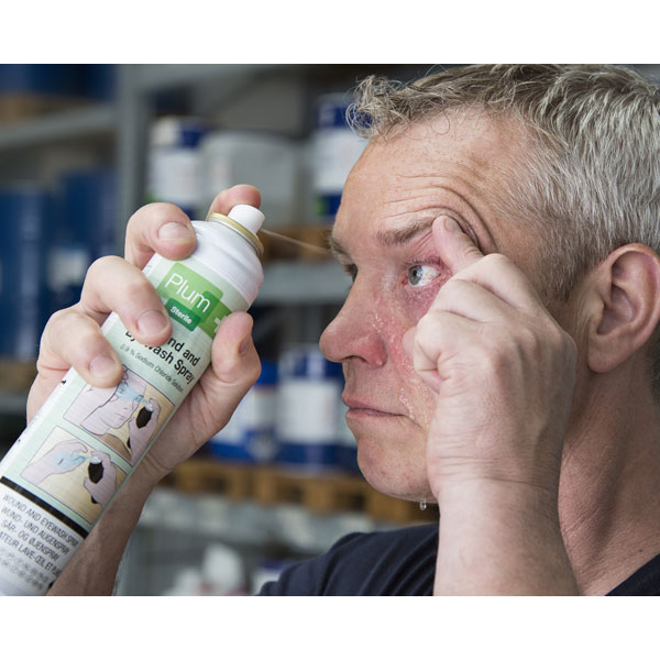 PLUM Augendusche / Wunddusche, Erste Hilfe Spray, 250 ml Dose