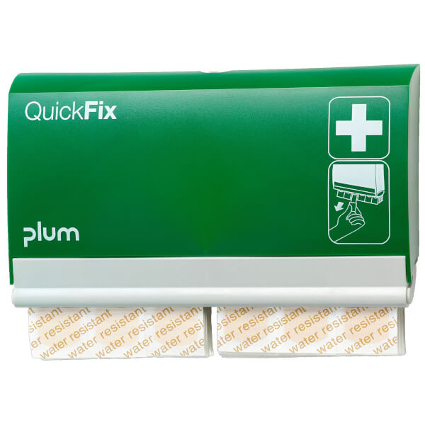 Pflasterspender PLUM Pflasterspender QuickFix mit wasserfesten Pflastern,