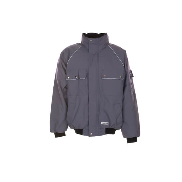 Arbeitsjacken Winterjacken PLANAM Winterjacke passend zu Canvas 320, grau - schwarz,