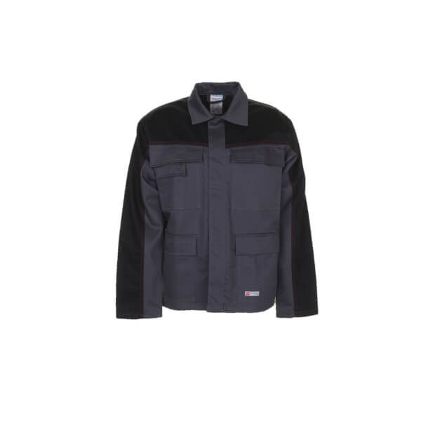 Planam Weld Shield Arbeitsjacke 5510 Grau Schwarz Antistatische Kleidung Mit Schweisserschutz Kaufen