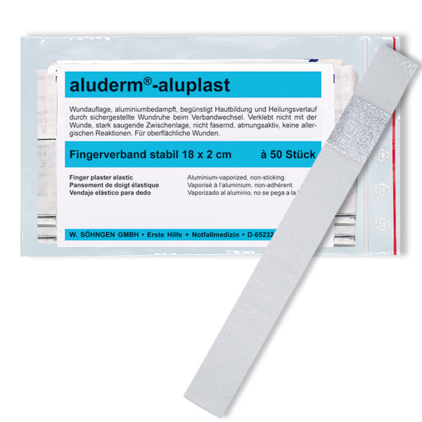 Erste - Hilfe - Nachfüllpacks SÖHNGEN aluderm® - aluplast Fingerverband, wasserfest,