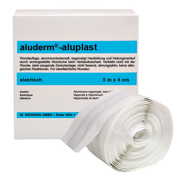 Erste - Hilfe - Nachfüllpacks SÖHNGEN aluderm® - aluplast Wundverbandpflaster, elastisch,
