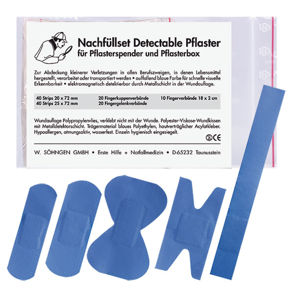 Wundversorgung Pflaster SÖHNGEN komplettes Nachfüllset für Pflasterspender (ST9981),