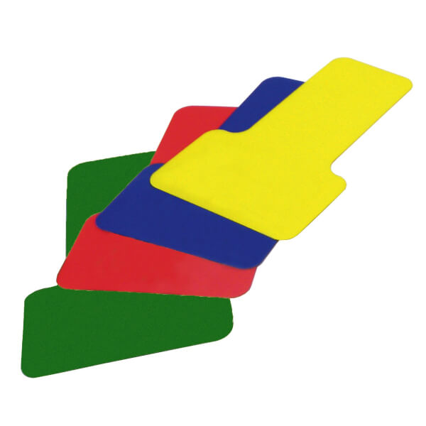 Bodenmarkierung/Lagerplatzkennzeichnung WT-7112 gelb 7,5cmx7,5cm 
