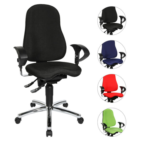 Topstar Burostuhl Sitness 10 Mit Body Balance Tec Gelenk Und Lendenwirbelstutze Kaufen