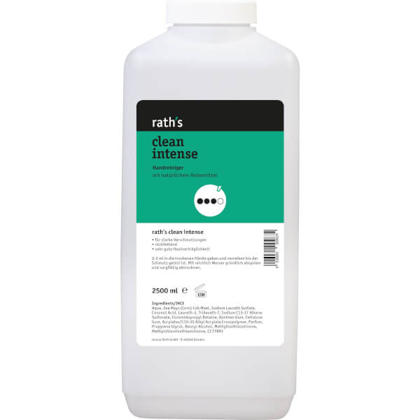 raths clean intense Hautreinigung Handreiniger mit Reibemittel bei starken Verschmutzungen