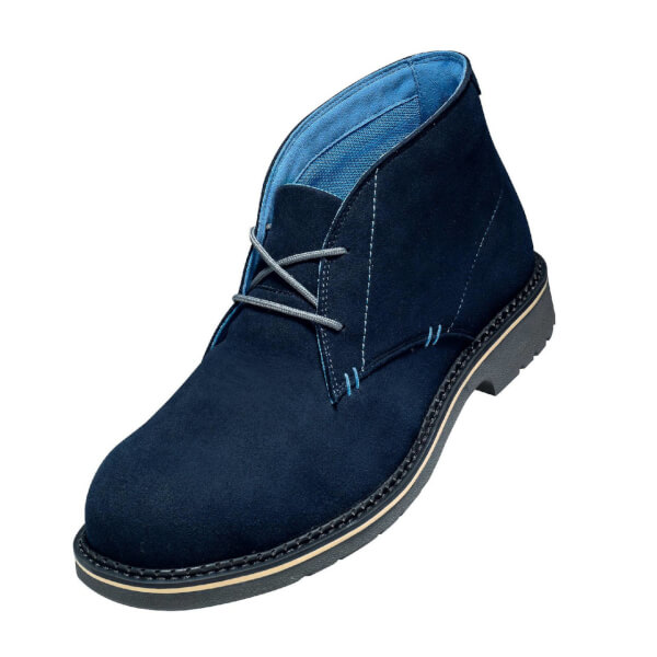 uvex 1 business Sicherheitsschnürstiefel 84272 S3 SRC blau sehr bequemer Schuh im super modernen Businesslook
