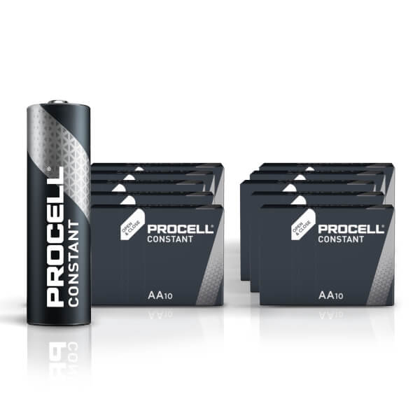 Duracell Procell Constant AA (MN1500 / LR06) Alkaline - Batterie Standard