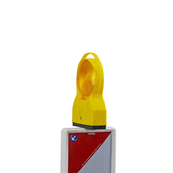 V Safety Warnschild „Caution Work In Progress“ – Doppelseitig, Gelb, 2 Stück, Faltbar